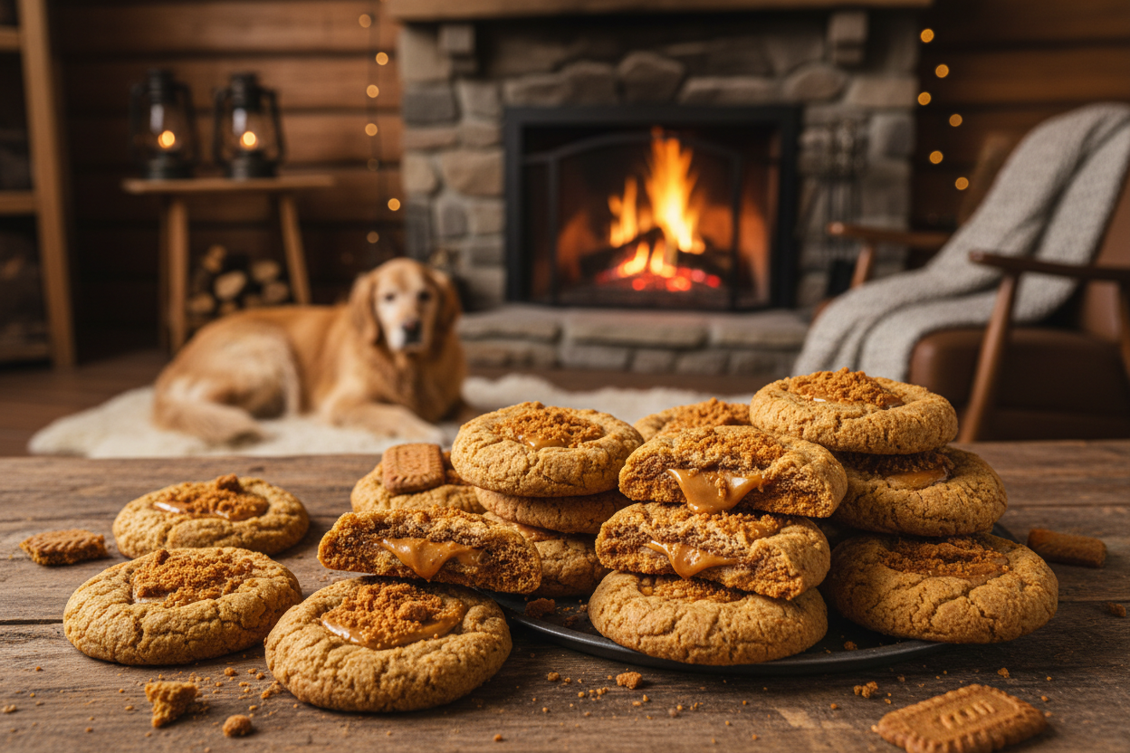 Biscoff cookies - bunch