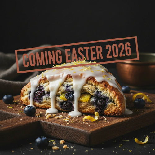 Blueberry Lemon Scone - Coming Easter 2026
