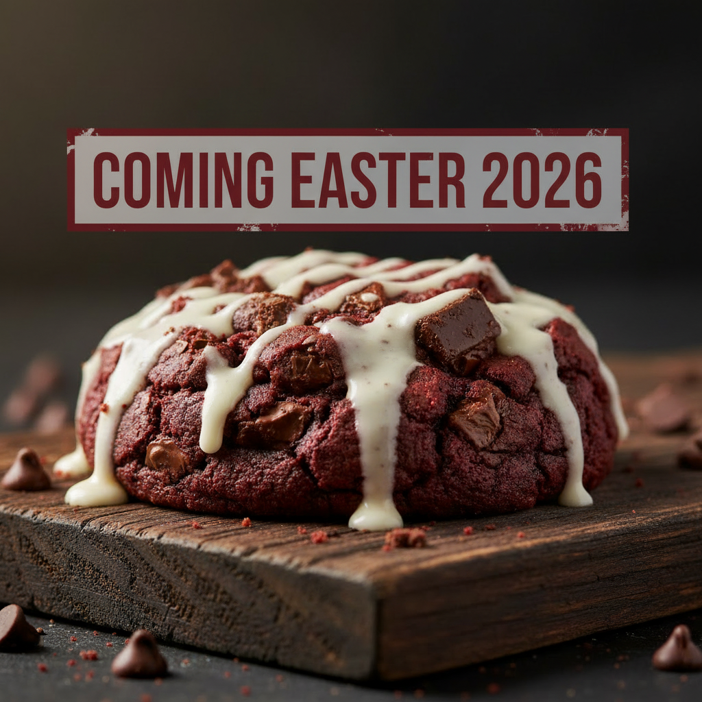 Red Velvet Cookie - Coming Easter 2026