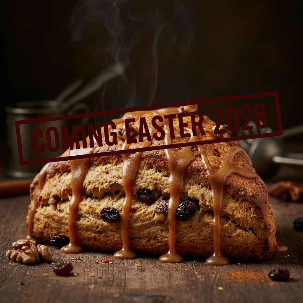 Spicy Hermit Scone - Coming Easter 2026