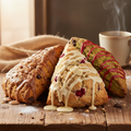 Three Artisan Scones